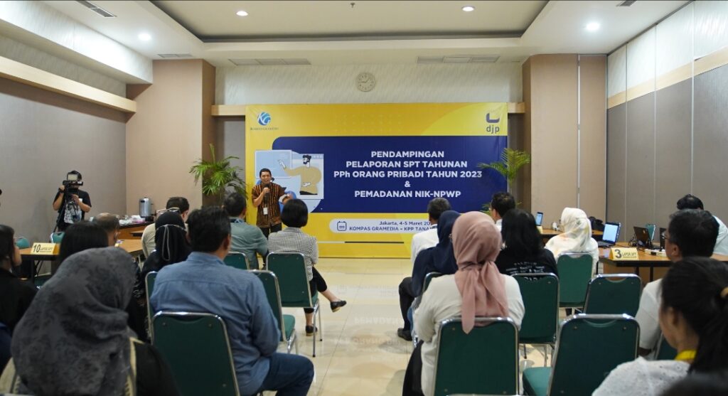 Bekerja Sama Dengan KPP Tanah Abang Tiga Kompas Gramedia Fasilitasi