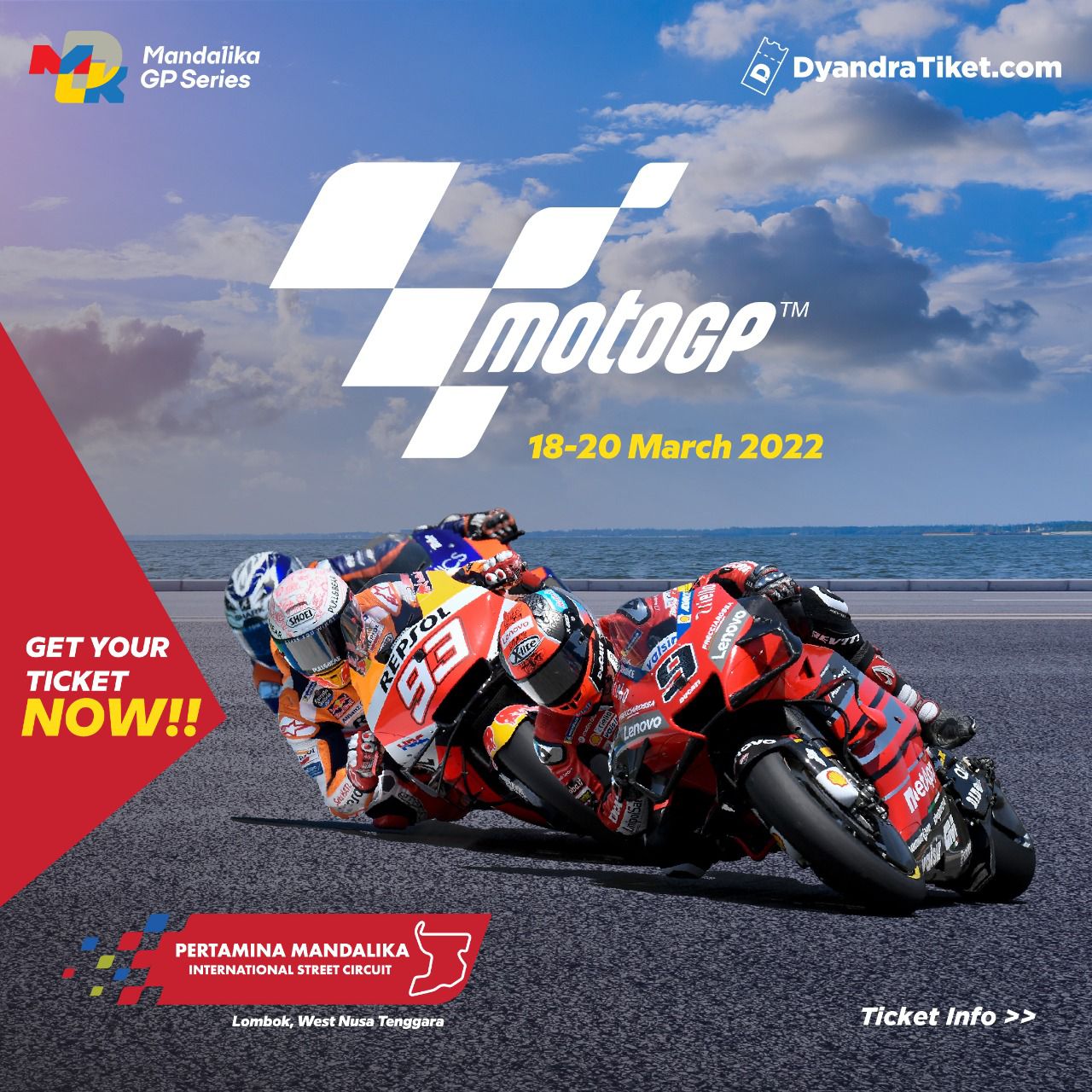 Mau beli Tiket MotoGP 2022? Ini Penjualan Tiket Resmi Ajang Balap